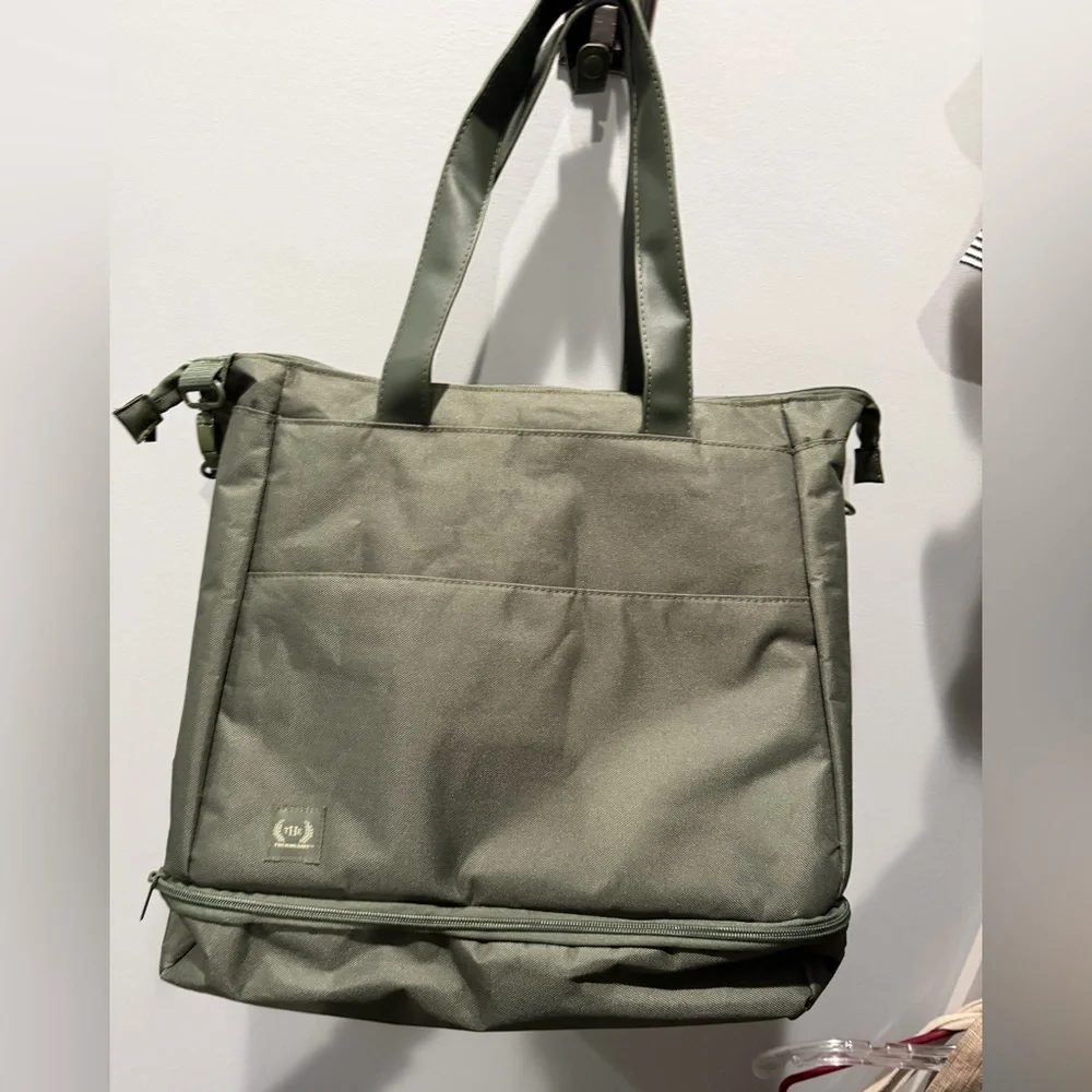 The Home Edit Olive Green Travel Bag - Picture 1 of 2
